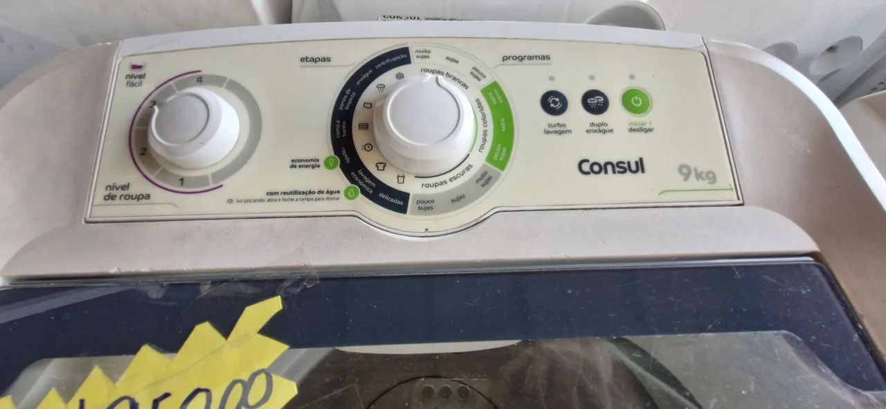 Máquina de Lavar Consul 9kg 110V usado em ótimo estado  - Foto 2