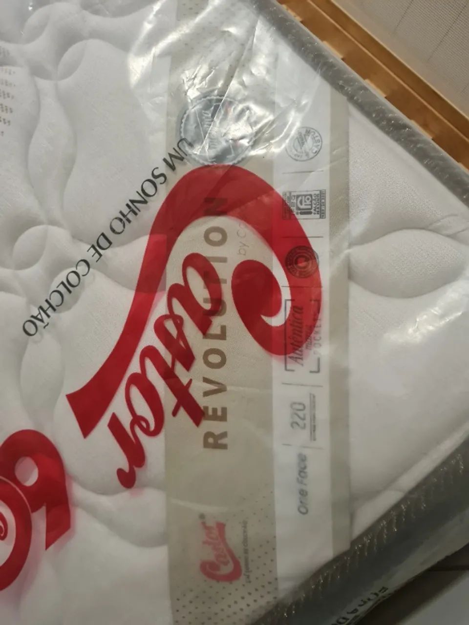 Colchão solteiro Castor Revolution Mola ensacada - NOVO - Foto 2