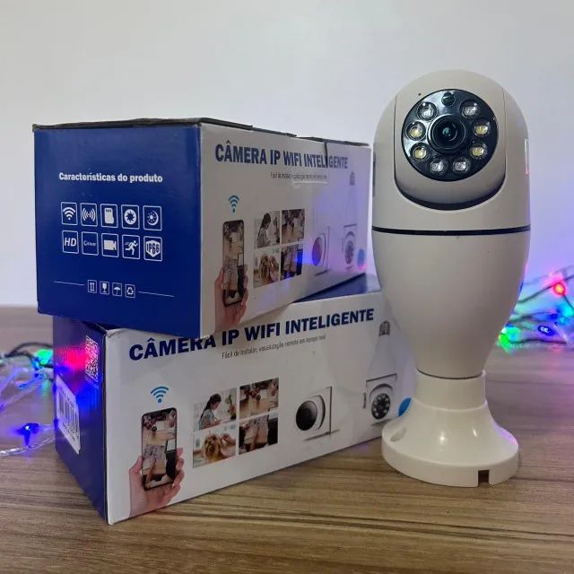 CAMERA LAMPADA WIFI  