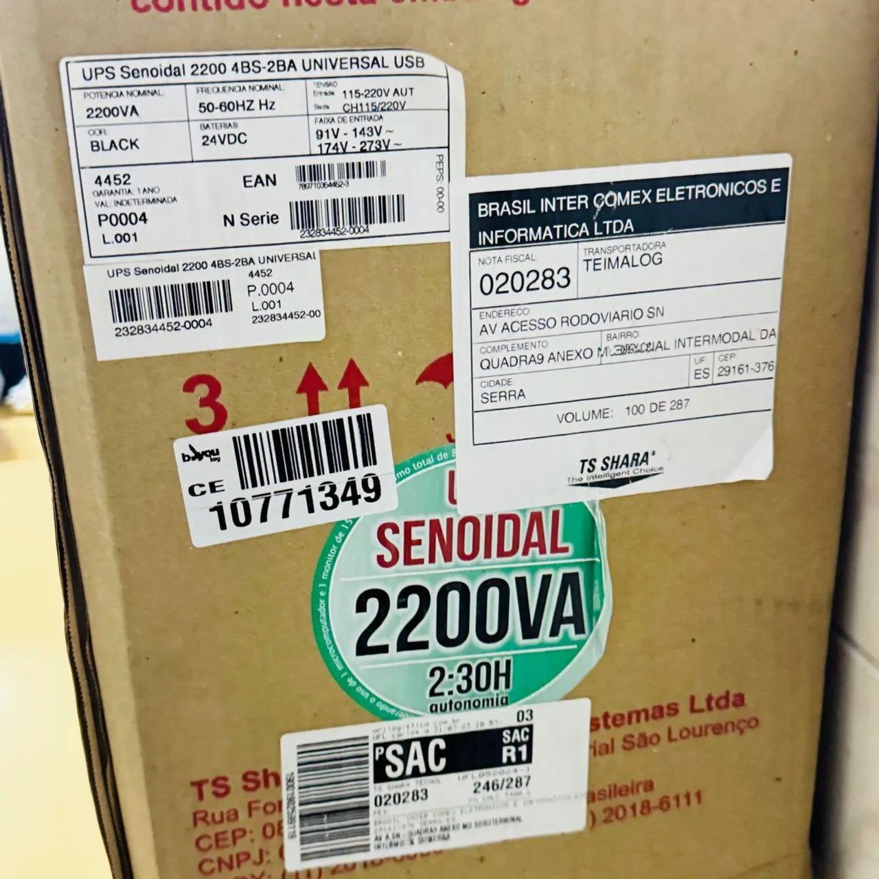 Nobreak Tsshara 2200VA - Foto 2