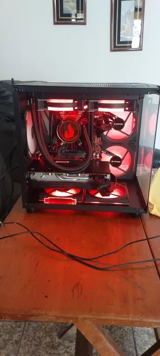 SUPER  PC Gamer novo -  Top de Linha proc ryzen 5600g  com placa de video rx 5700xt - Foto 2