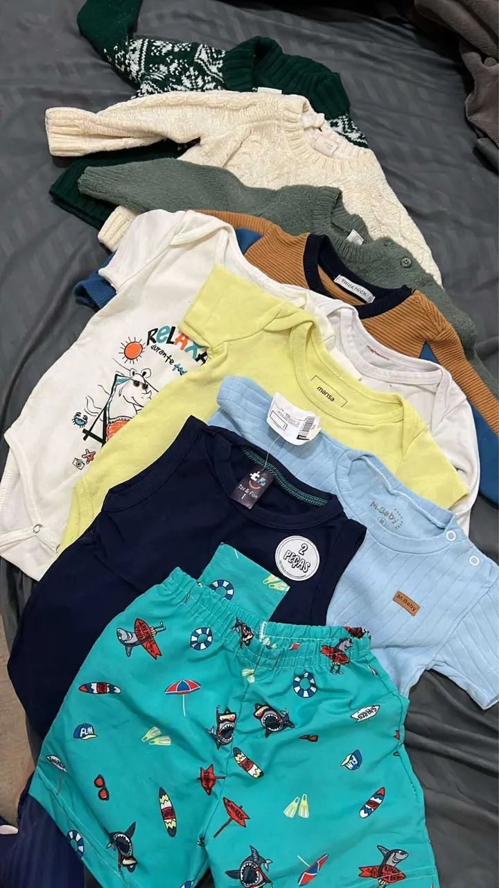 Lote menino 1 ano