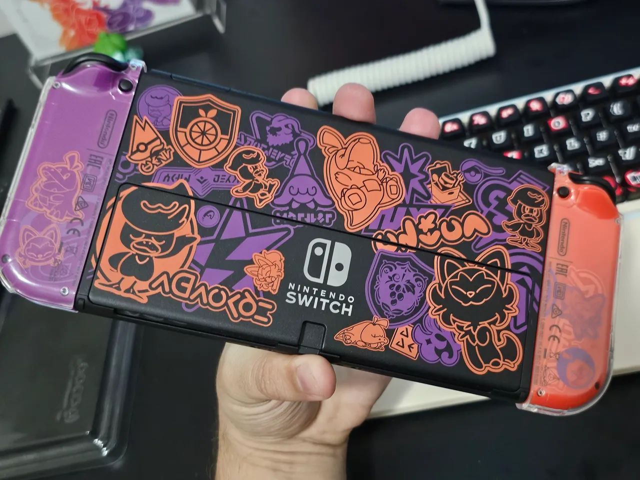 Switch oled desbloqueado pokemon - Foto 3