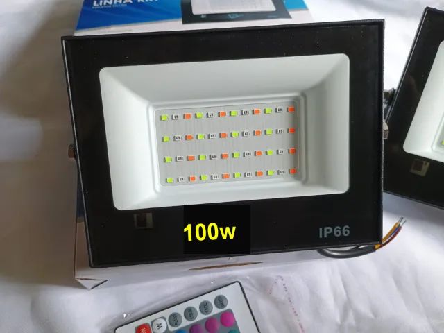 refletor de led rgb 100w - Foto 2