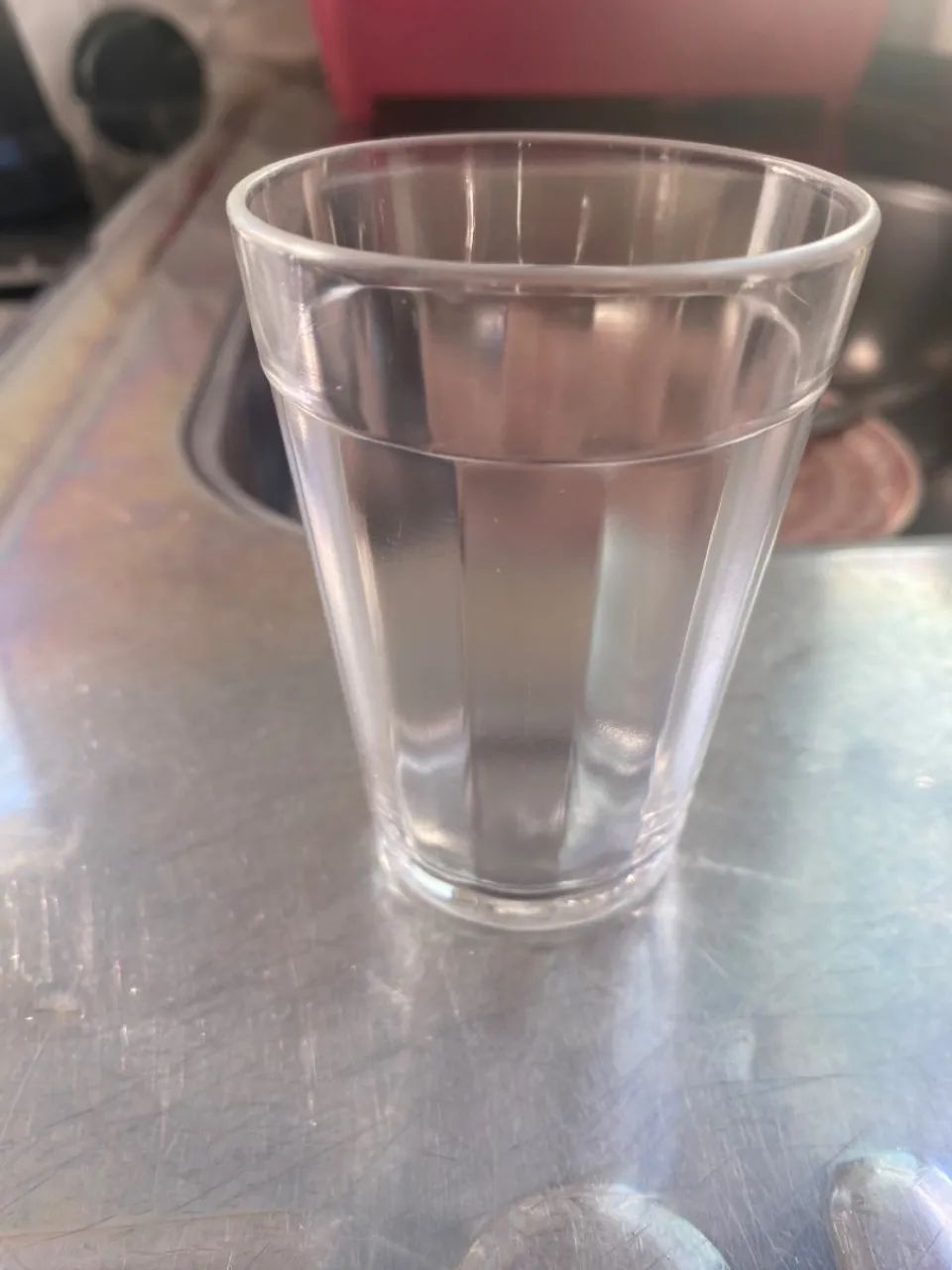 Xícara de vidro transparente - Foto 3