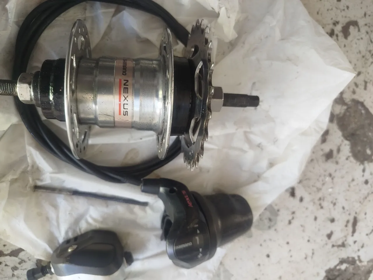 Cubo Shimano Nexus 7 velocidades