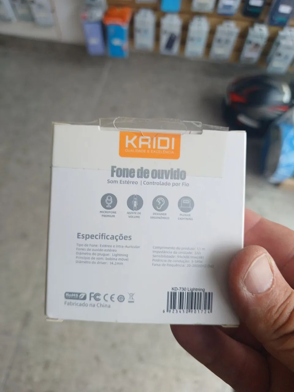 Fone ios kwo 730 - Foto 2