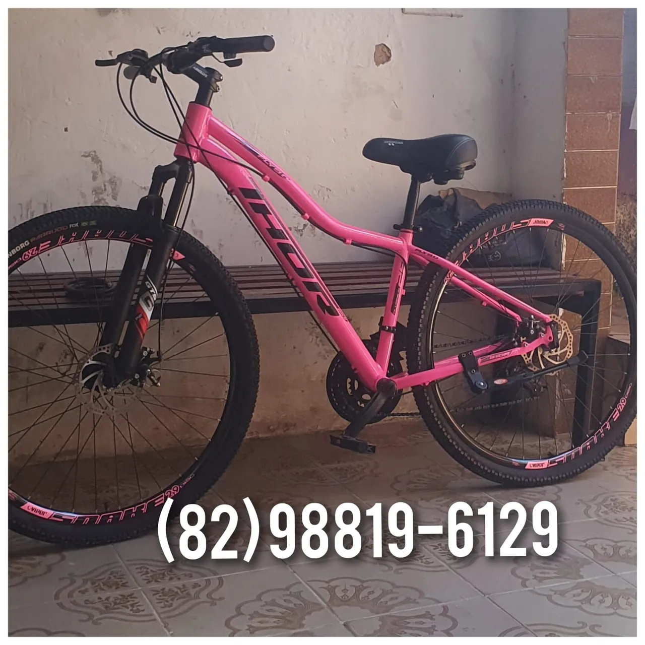 Bicicleta Aro 29 Rosa
