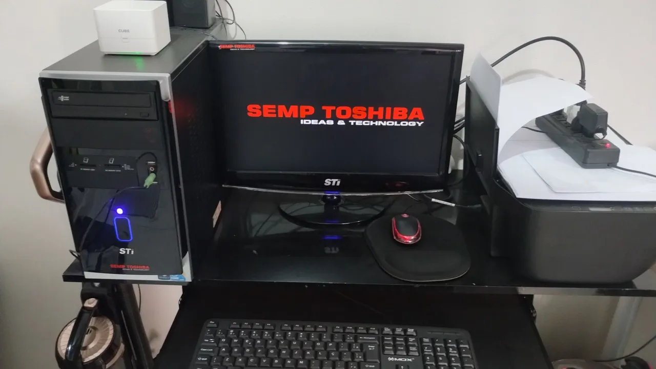Computador Semp Toshiba STI Completo
