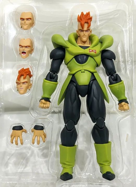 Bandai Sh Figuarts Dragon Ball Z Android 16 Exclusive Sdcc