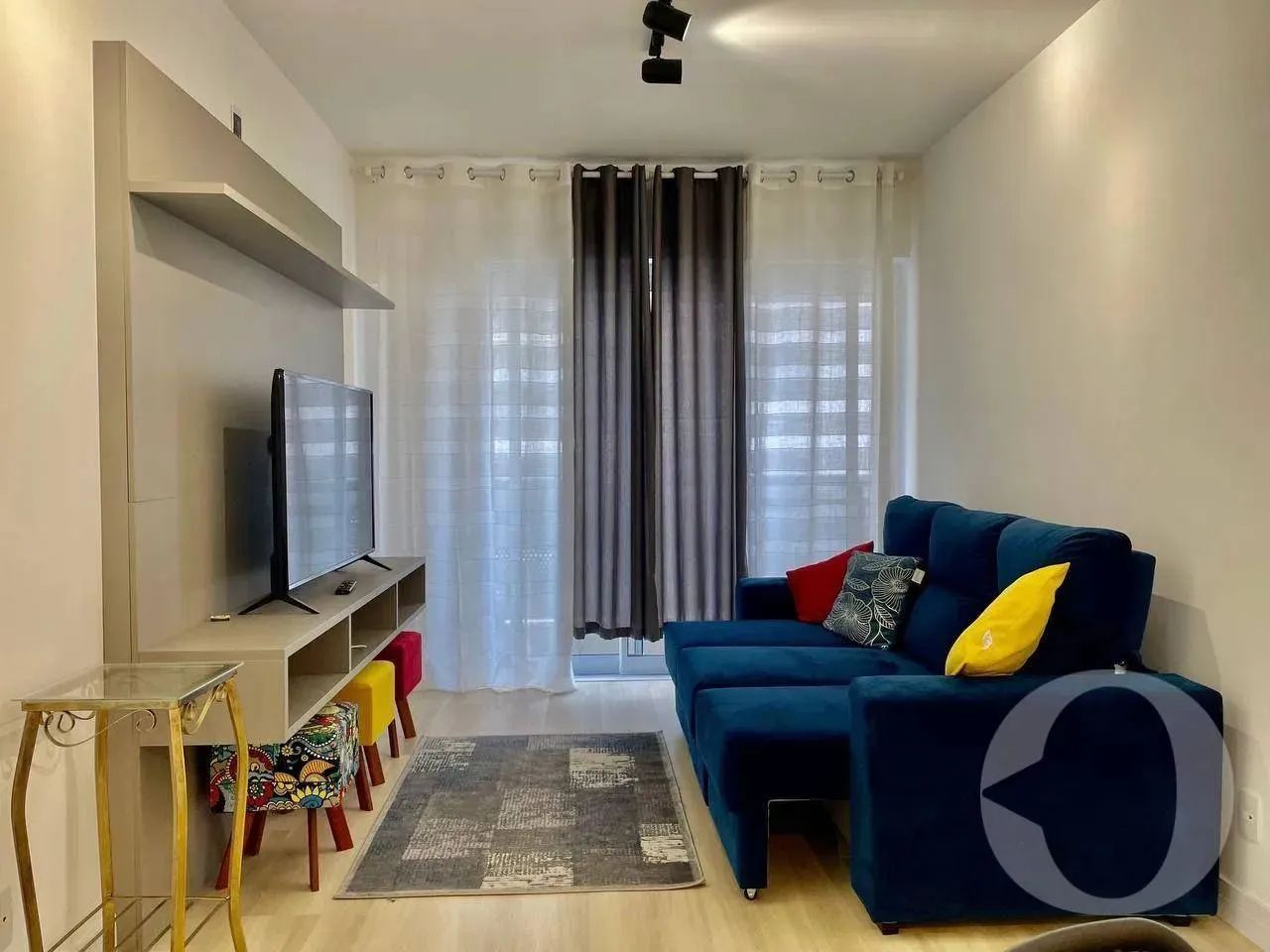 Apartamento com 1 dormitório para alugar, 49 m² por R$ 5.950/mês - Alphaville - Barueri/SP