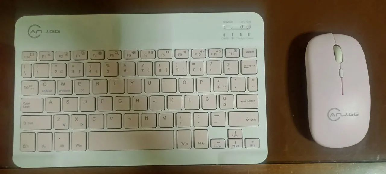 Kit Teclado + Mouse Bluetooth Sem fios - Foto 3