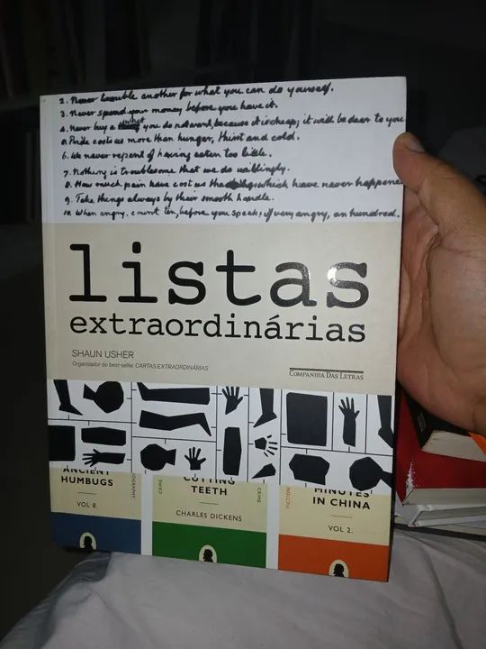Livros Cartas Extraordinárias, Cartas Brasileiras e Listas Extraordinárias - Foto 3