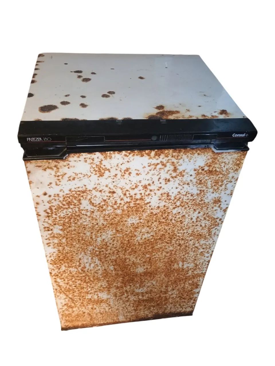 Freezer vertical Consul 180 Litros gelando só pinta 