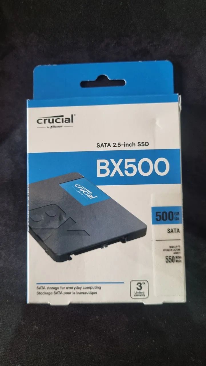 SSD Crucial 500GB - Foto 3