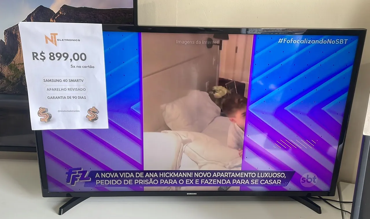 Smart TV Samsung 40'' - Revisada e com Garantia!