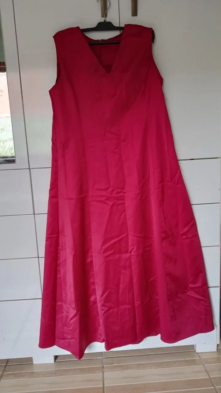Vestido Longo marsala - Foto 3