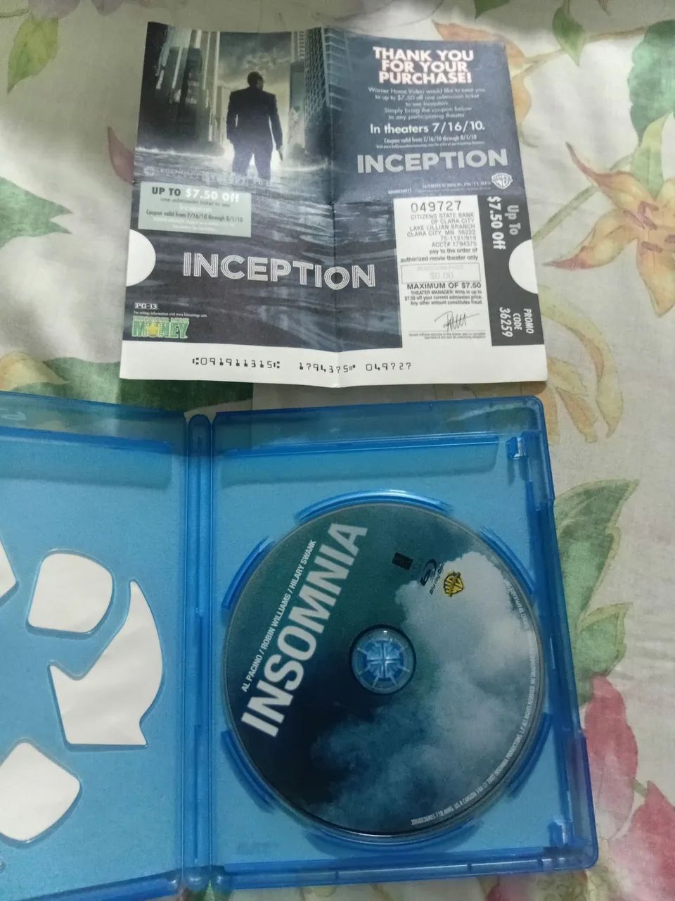 Insônia blu-ray - Foto 2