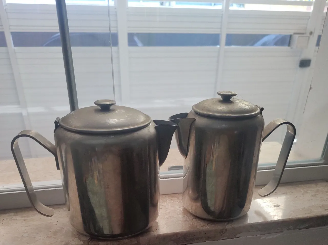 Jogo de Cafeteiras em Aço Inox