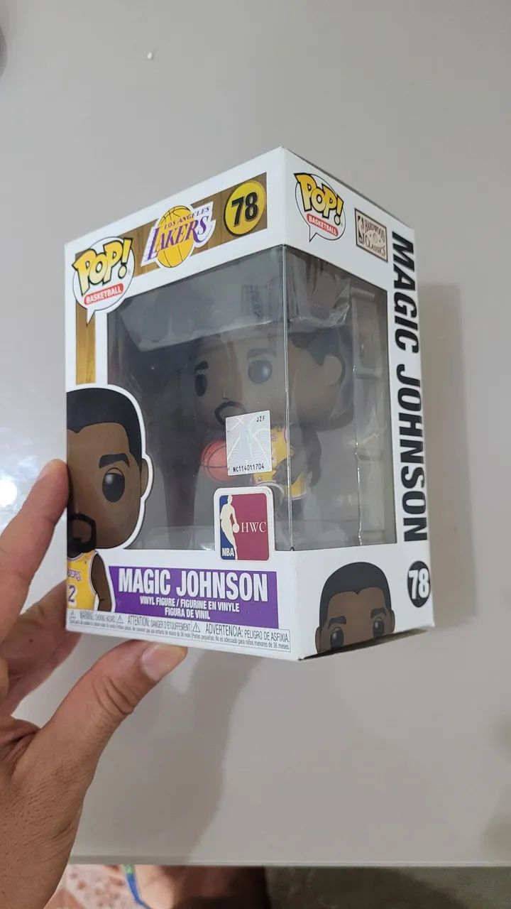 Funko Pop Basketball NBA Lakers Magic Johnson 78 - Foto 4