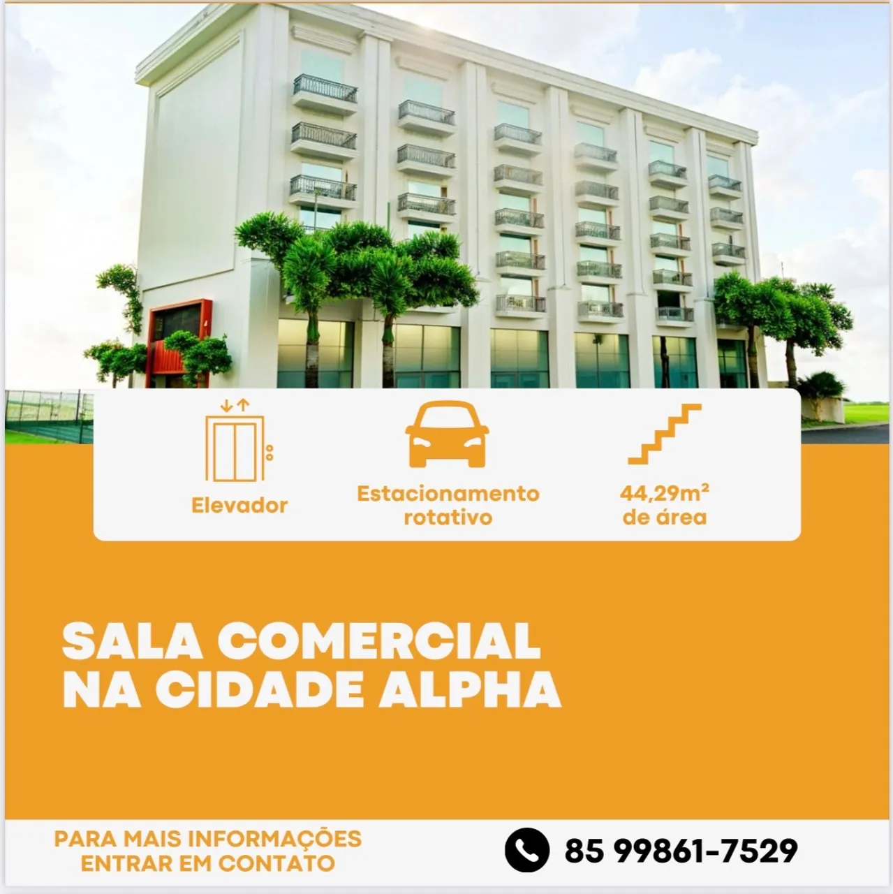 SALA COMERCIAL NA CIDADE ALPHA