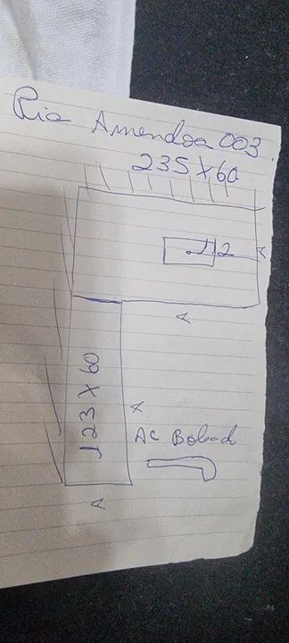 Pia em Marmore Amendôa com Balcão com cuba sem frontão! - Foto 4