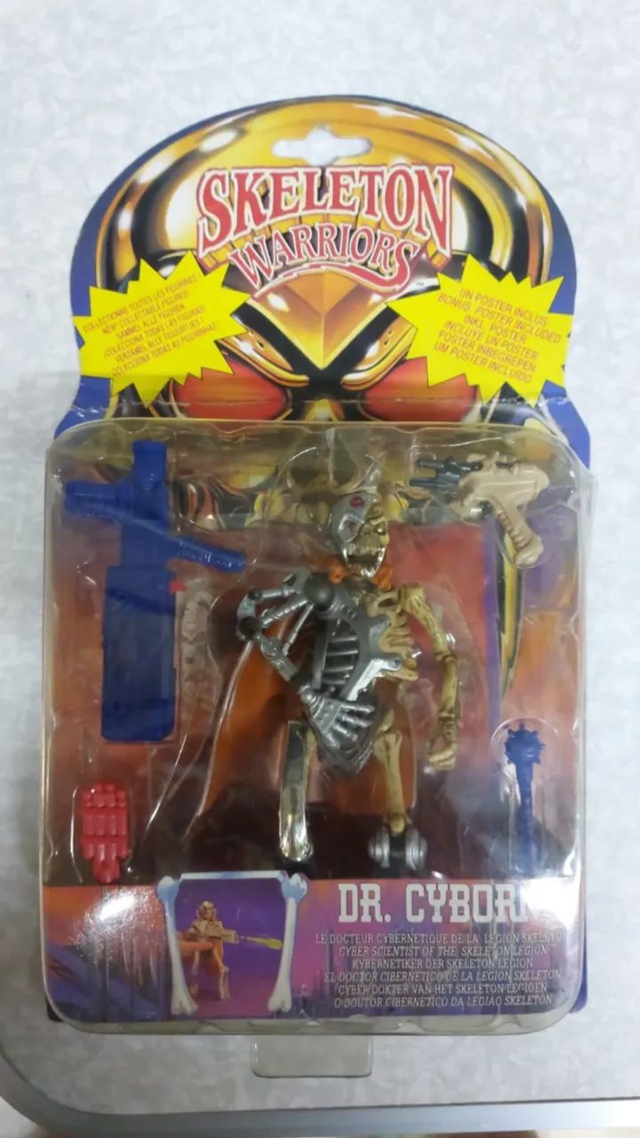 Dr. Cyborn - Skeleton Warriors - Original e Lacrado