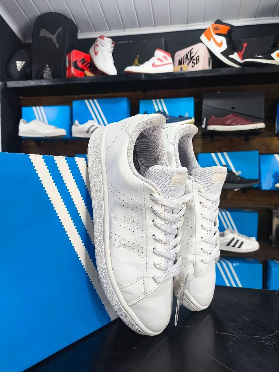Tênis Adidas Advantage Base Tam 40 Cód 4116 Usado/Original 