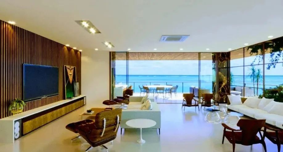 Apartamento de luxo 424m² 4 suites, varanda gourmet de 60m² -frente Mar Ponta Verde - Foto 2
