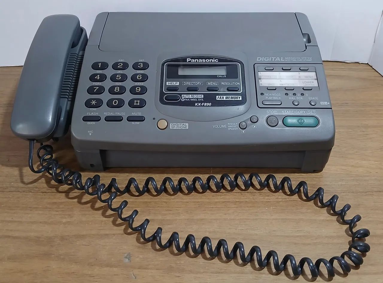 Fax Panasonic KX-F890LA - No Estado 
