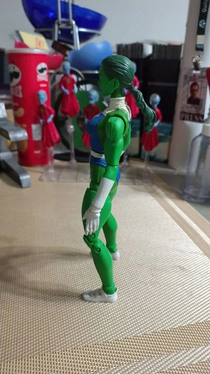 She Hulk Sdcc Marvel Legends Exclusive Mulher HULK Quarteto Fantástico 2007 Hasbro - Foto 2