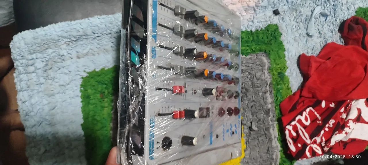 Mesa de som 4canais marca onial - Foto 5