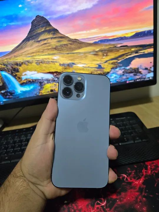 Apple IPhone 13 PRO MAX NA CAIXA Aceito troca passo cartão