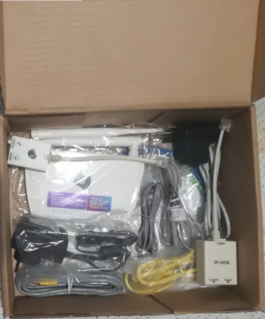 Modem e Roteador (Novo) OI + Acessórios