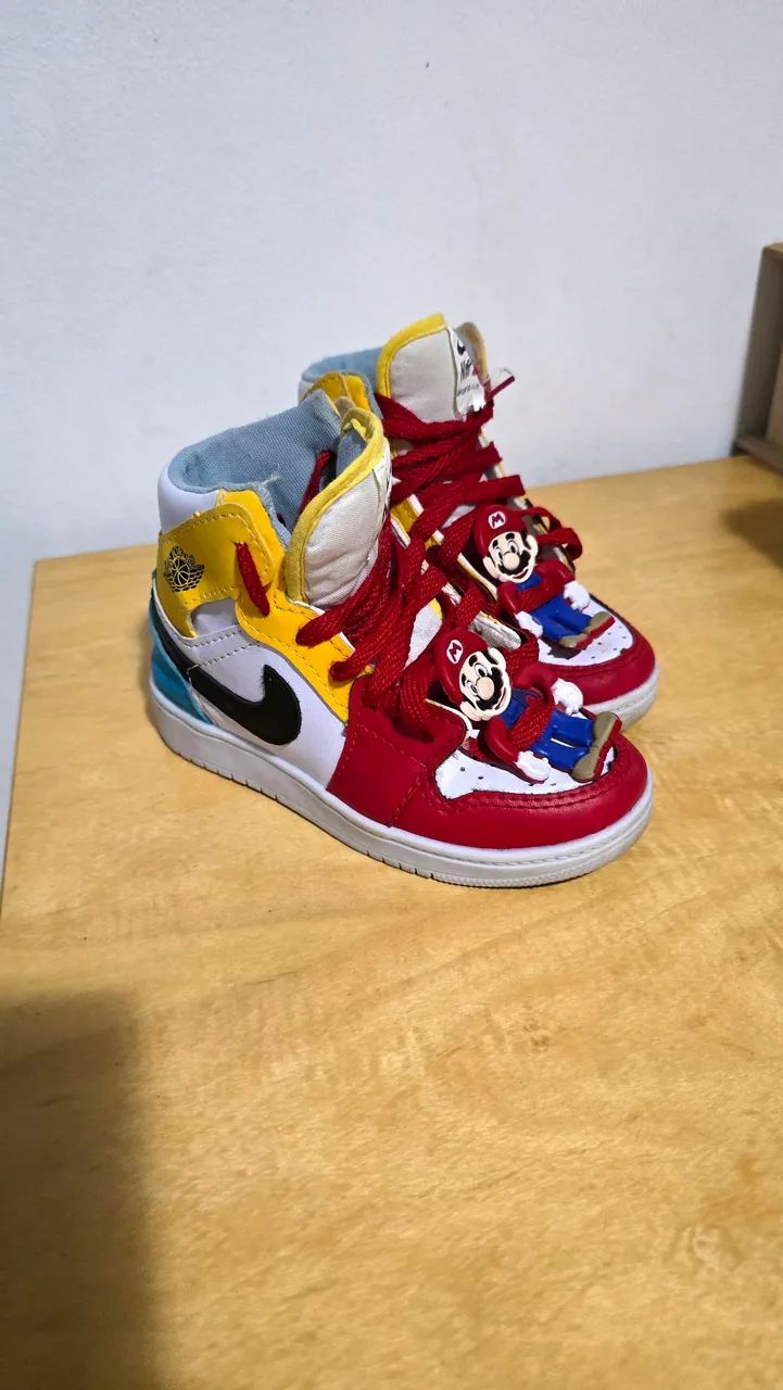 Tênis Nike Mario Infantil Tamanho 27 - Foto 2