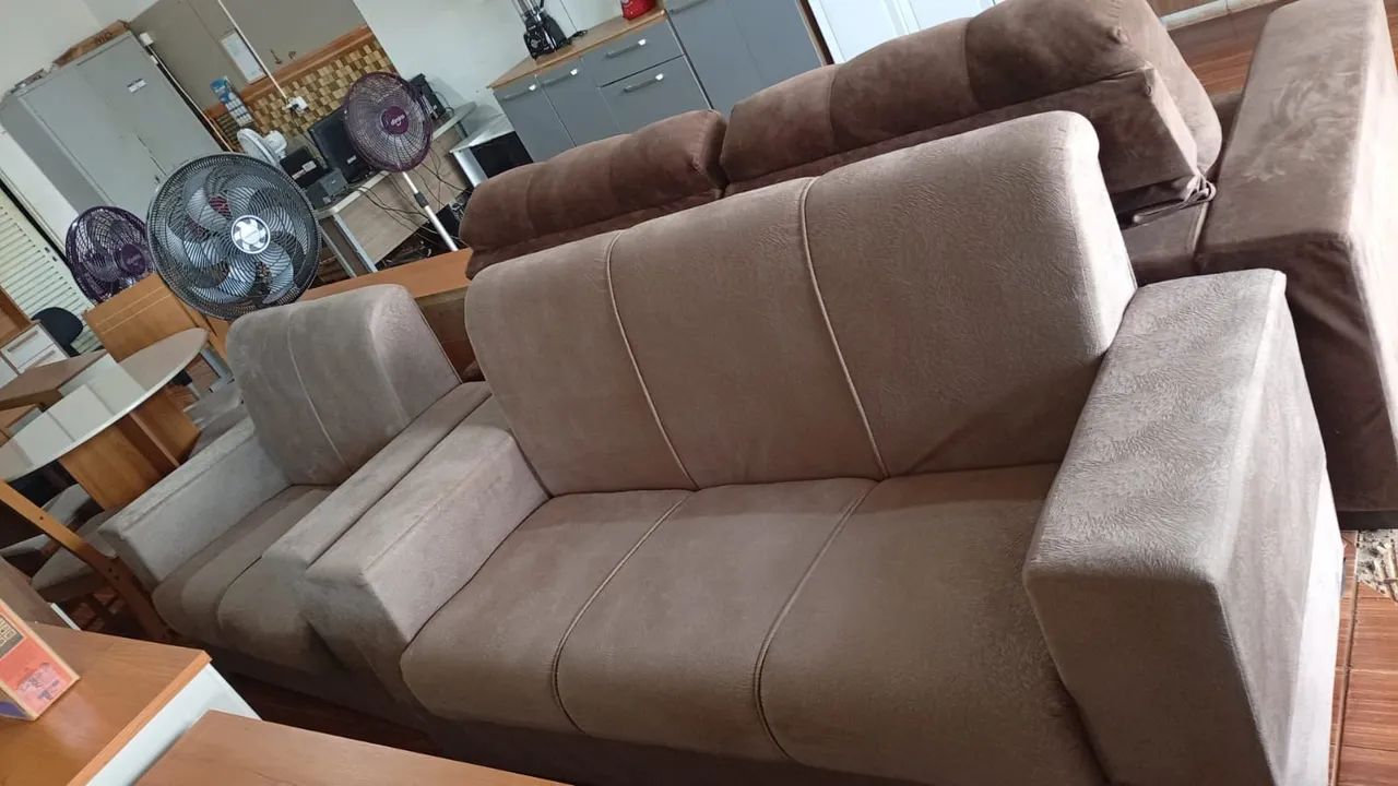 Jogo de sofá 2x3 lugares 