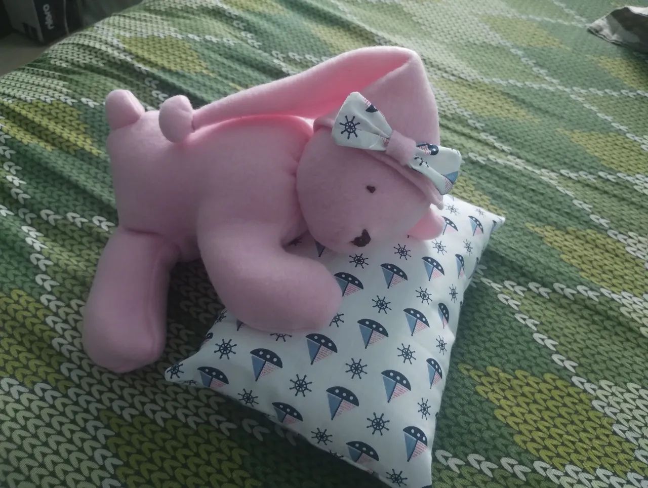 Par de Ursinhos de Pelúcia Rosa - Foto 4