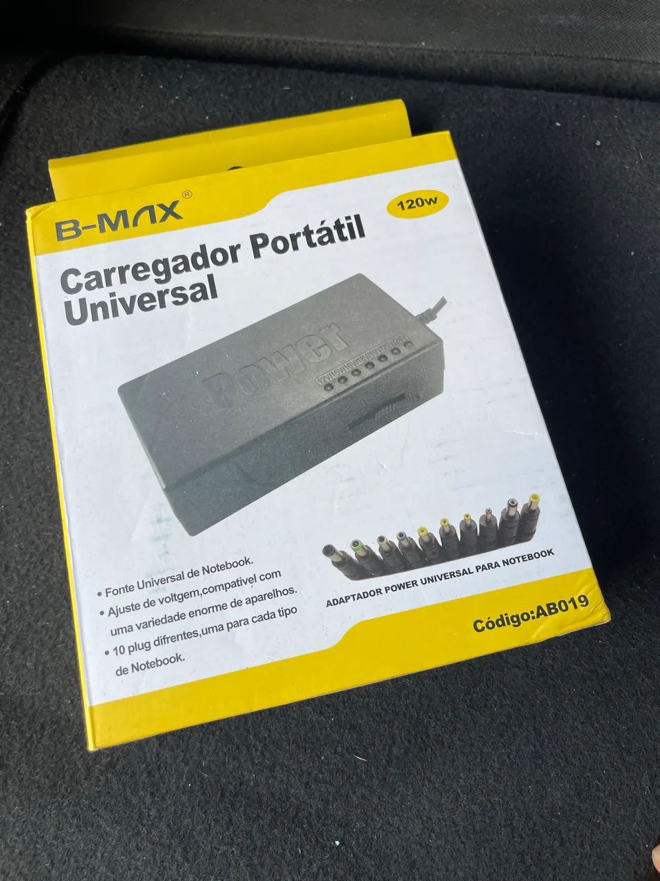 Carregador pra notebook universal 