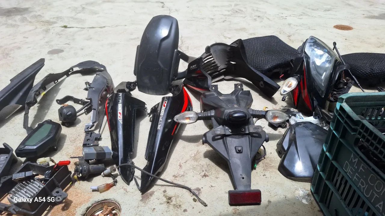 Peças de moto apache 200cc 4.000 - Foto 5