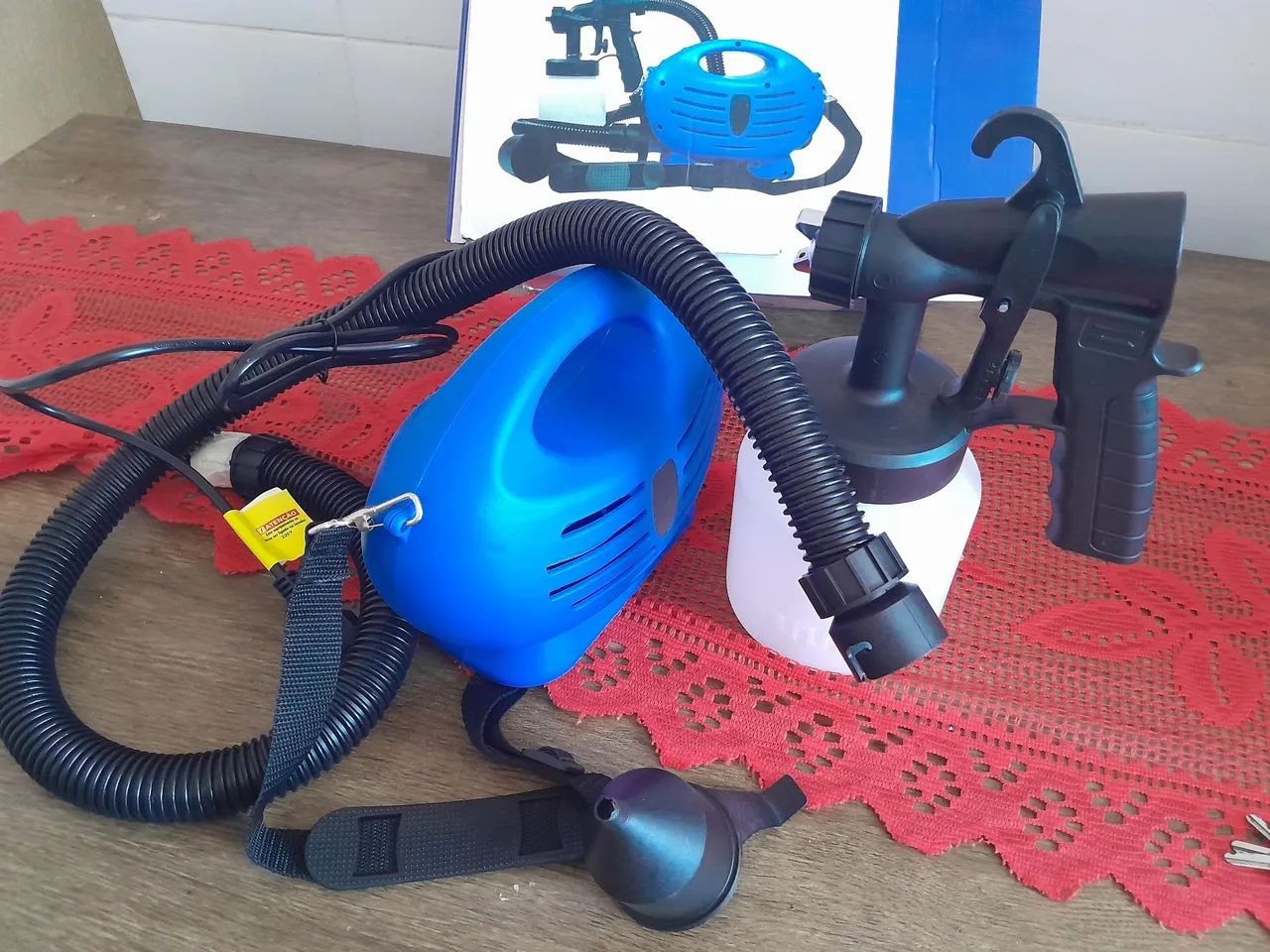 Pistola eletrica para pintura