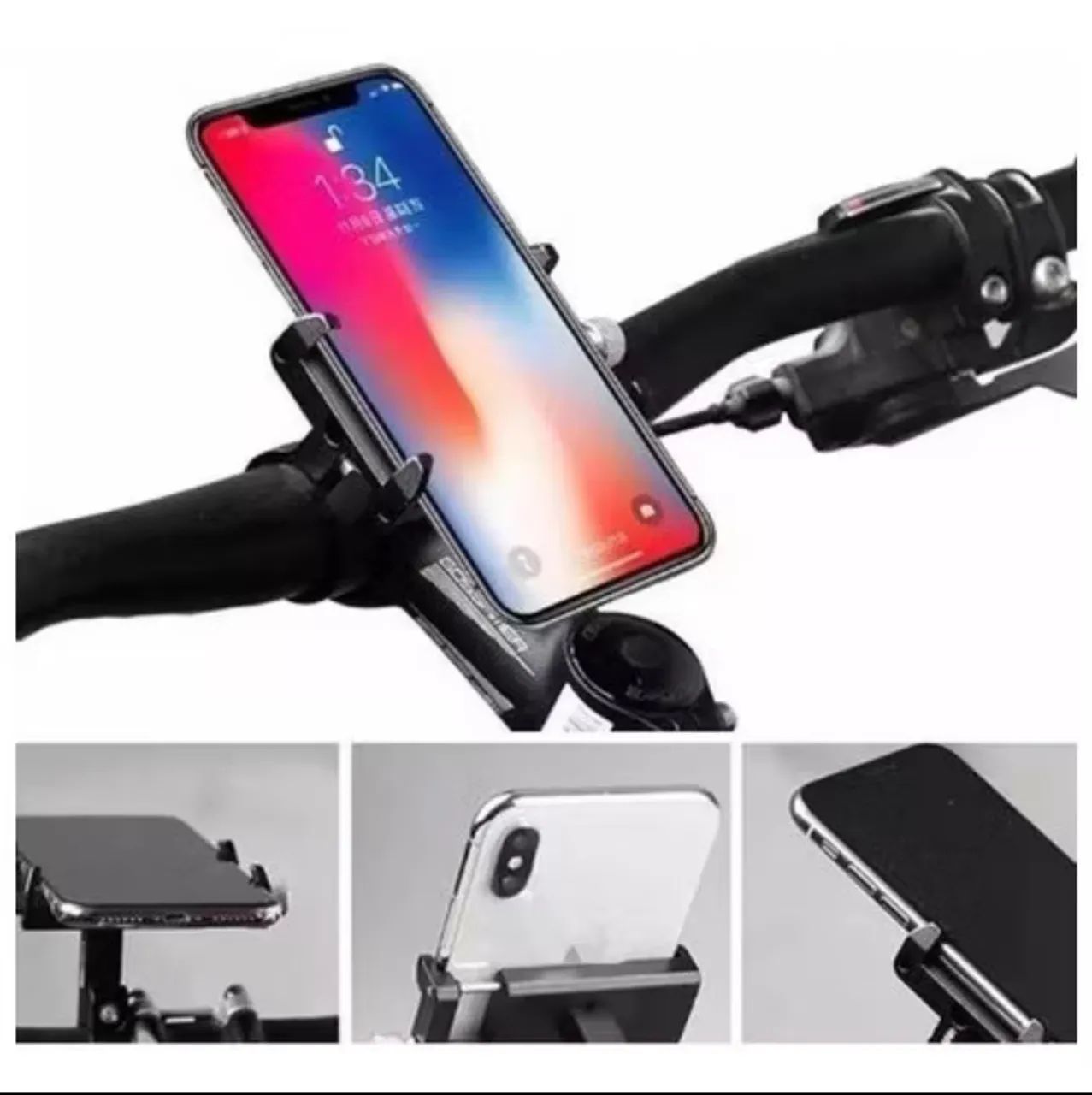 Suporte para celular- serve na moto ou bike - Foto 2