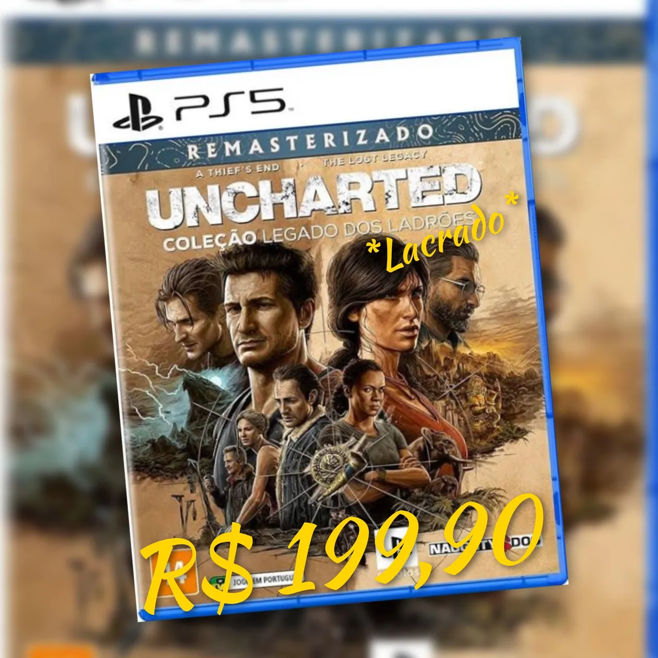 Uncharted Coleção Legado dos Ladrões - PS5