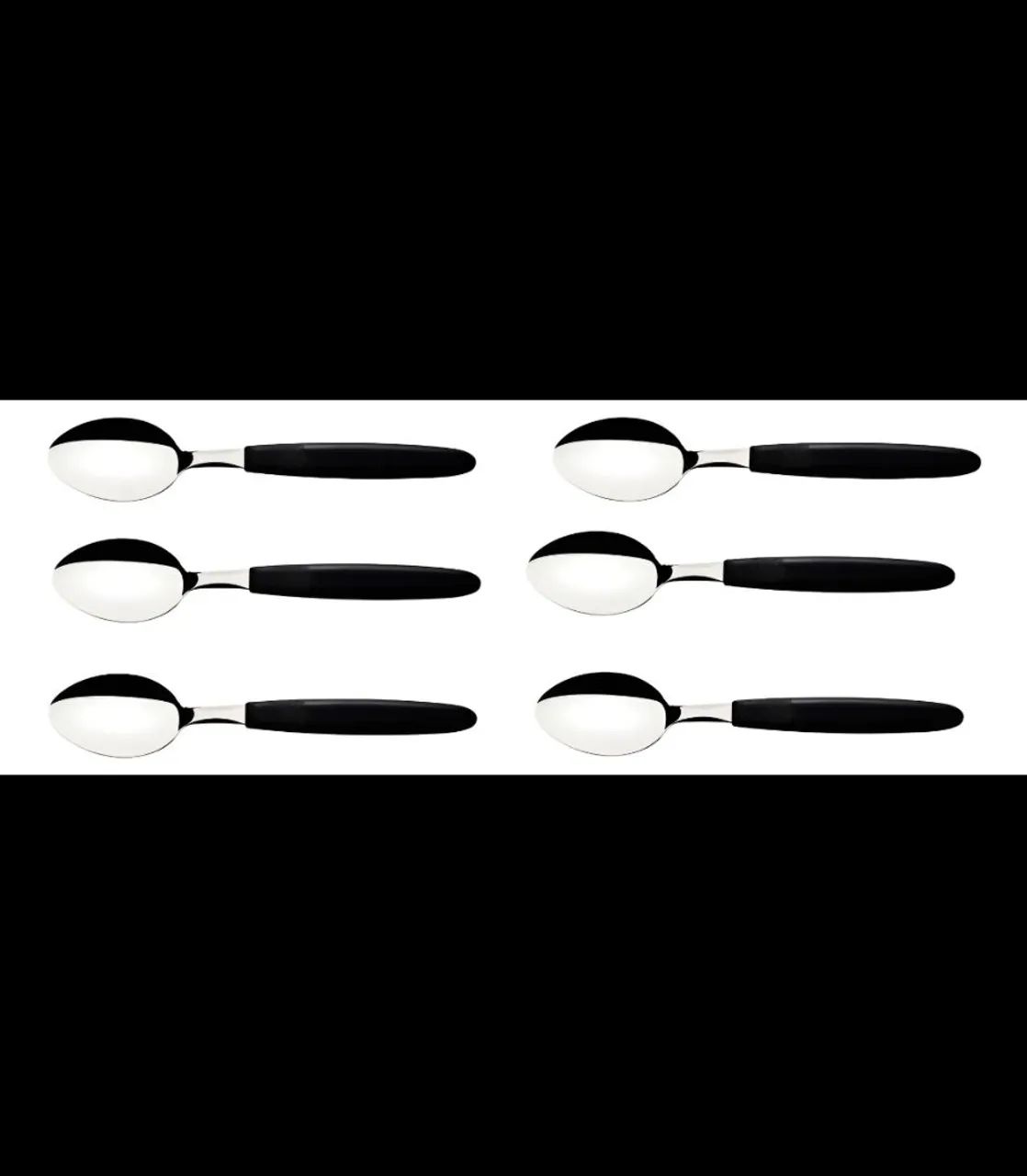 Jogo de 6 colheres de Chá Tramontina Ipanema  - Foto 2