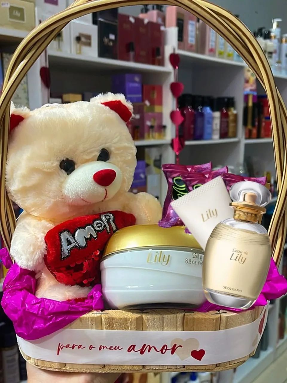 Kit presente lily do boticário 