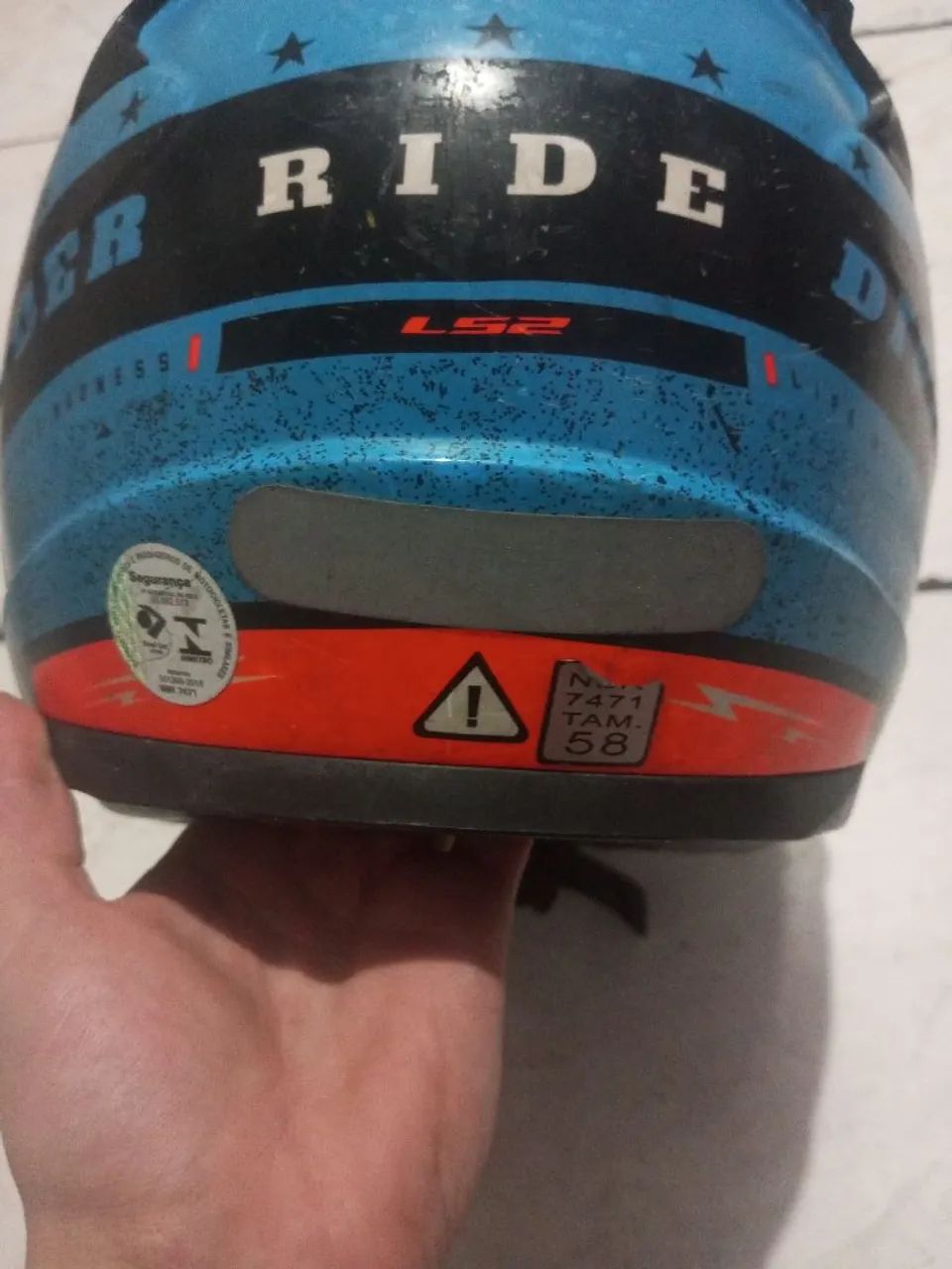 Capacete LS2 Thunder 58 - Foto 2