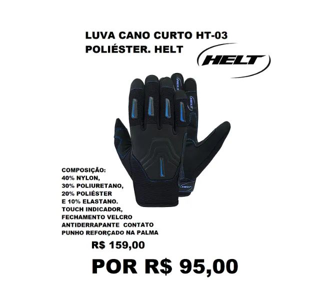 Luvas Helt Moto 