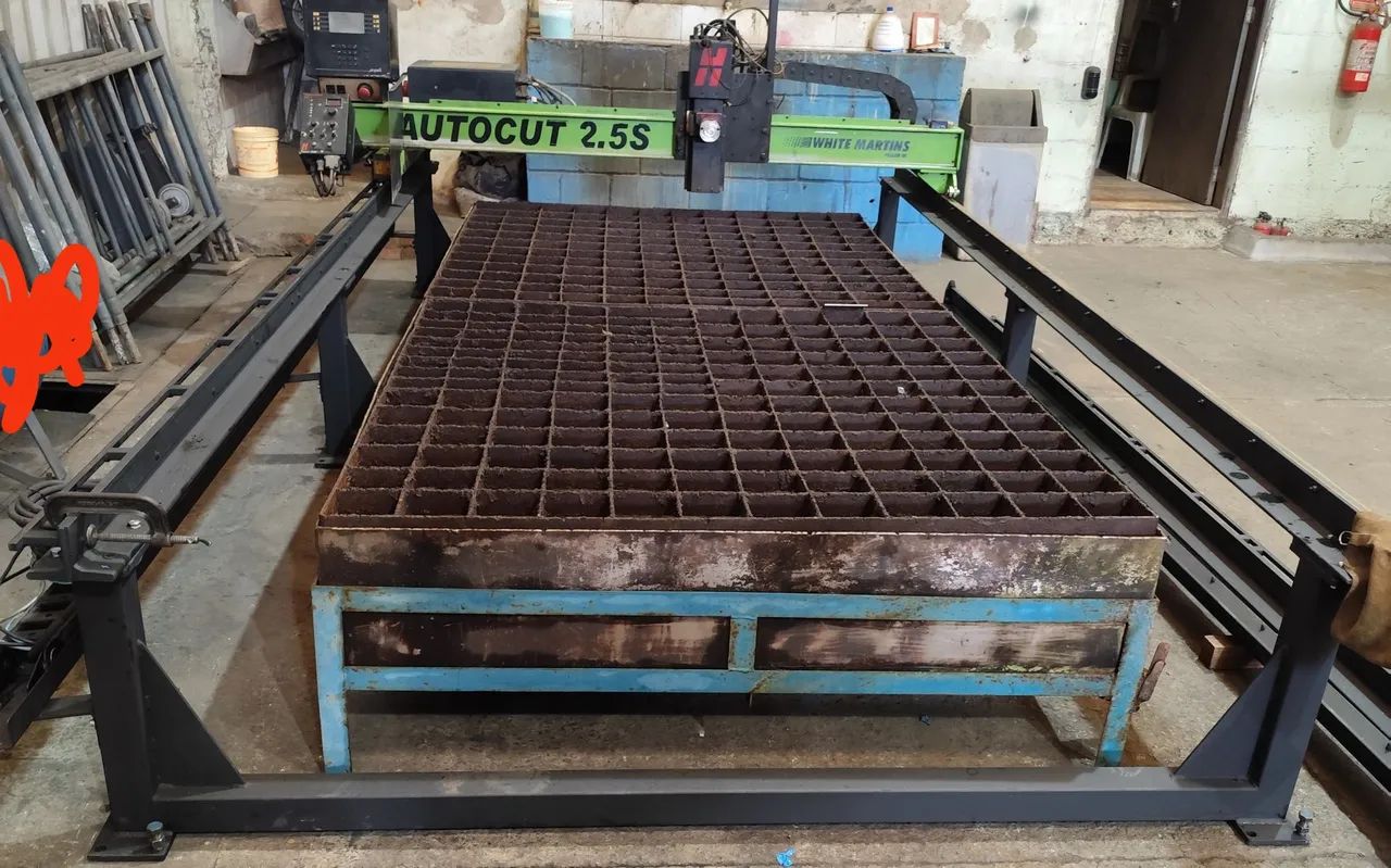 CNC White Martins plasma oxicorte 