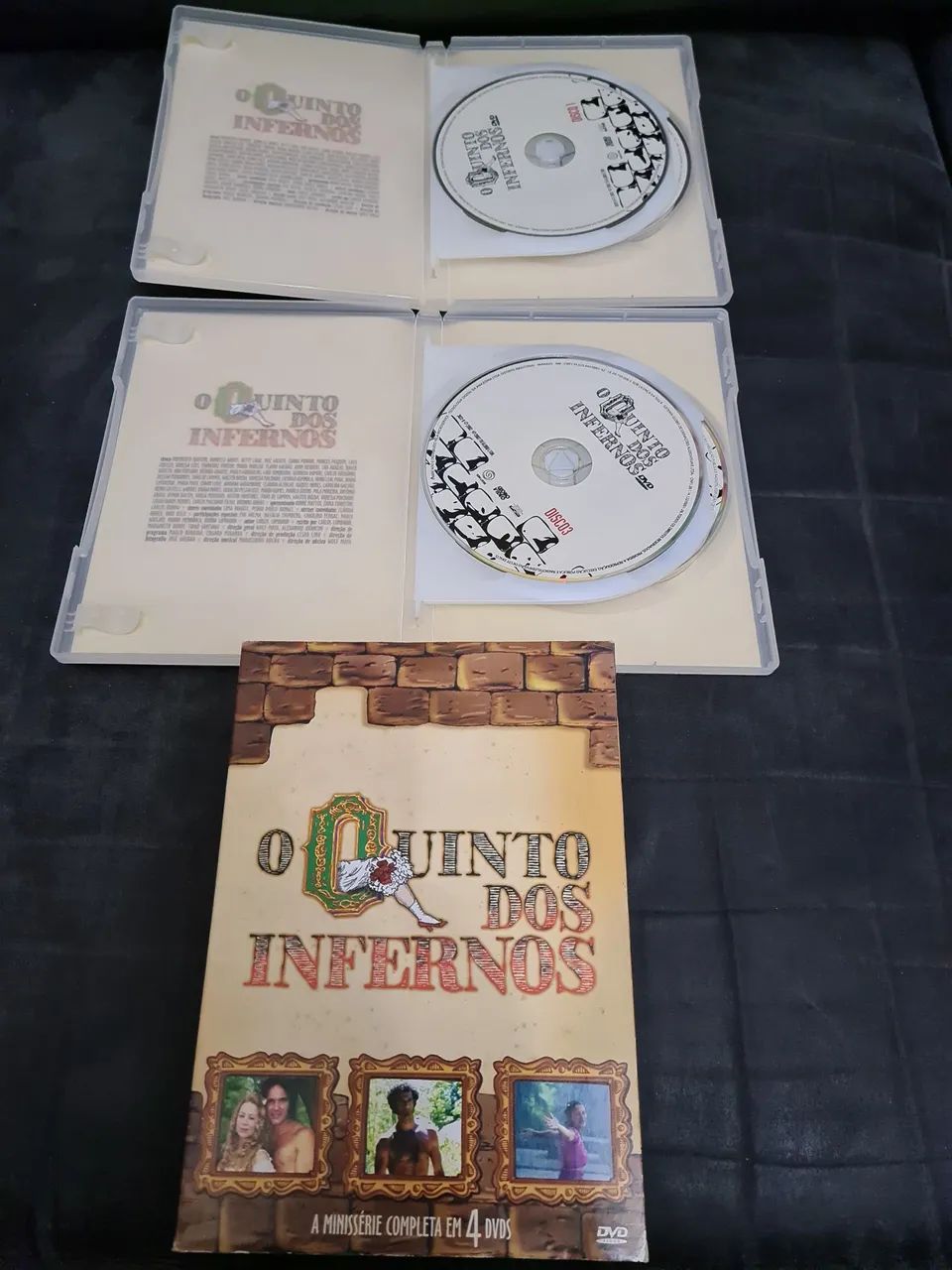 O Quinto dos Infernos - Minissérie Completa em DVD - Foto 4