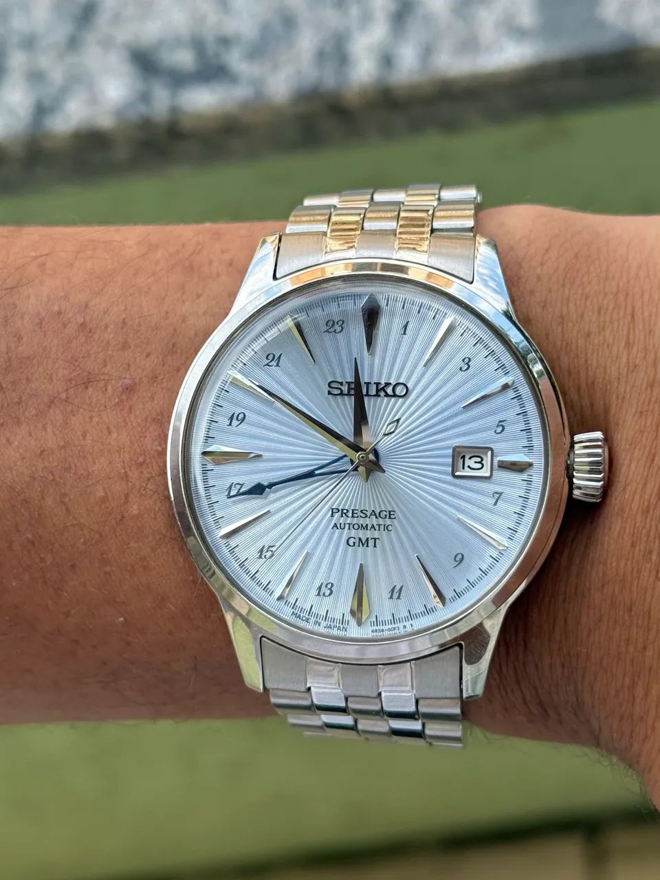 Seiko Pressage GMT full-set impecável - Foto 2