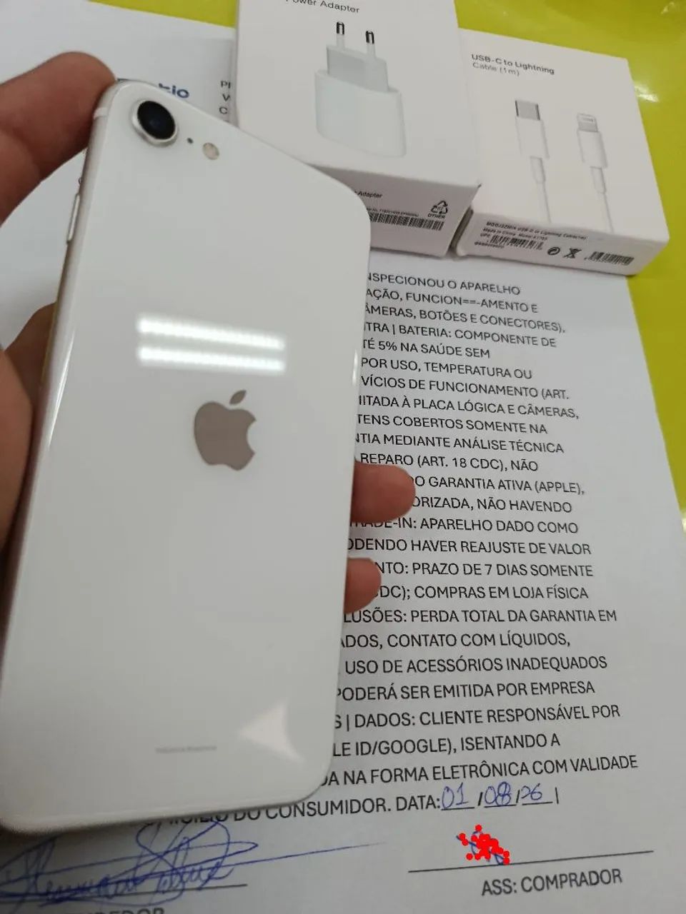 iPhone SE 2ª GERAÇÃO com garantia 60 dias - Foto 2